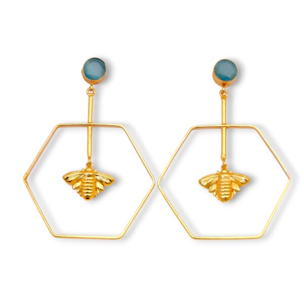 Hexagon Bee Drops