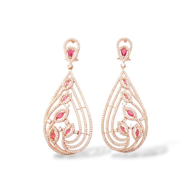 Coral Tear Drops