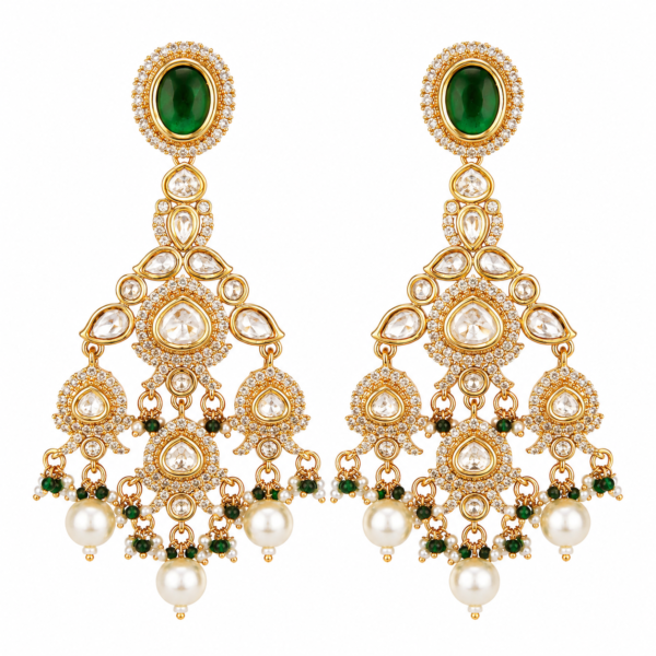 Emerald Pearl Chandeliers